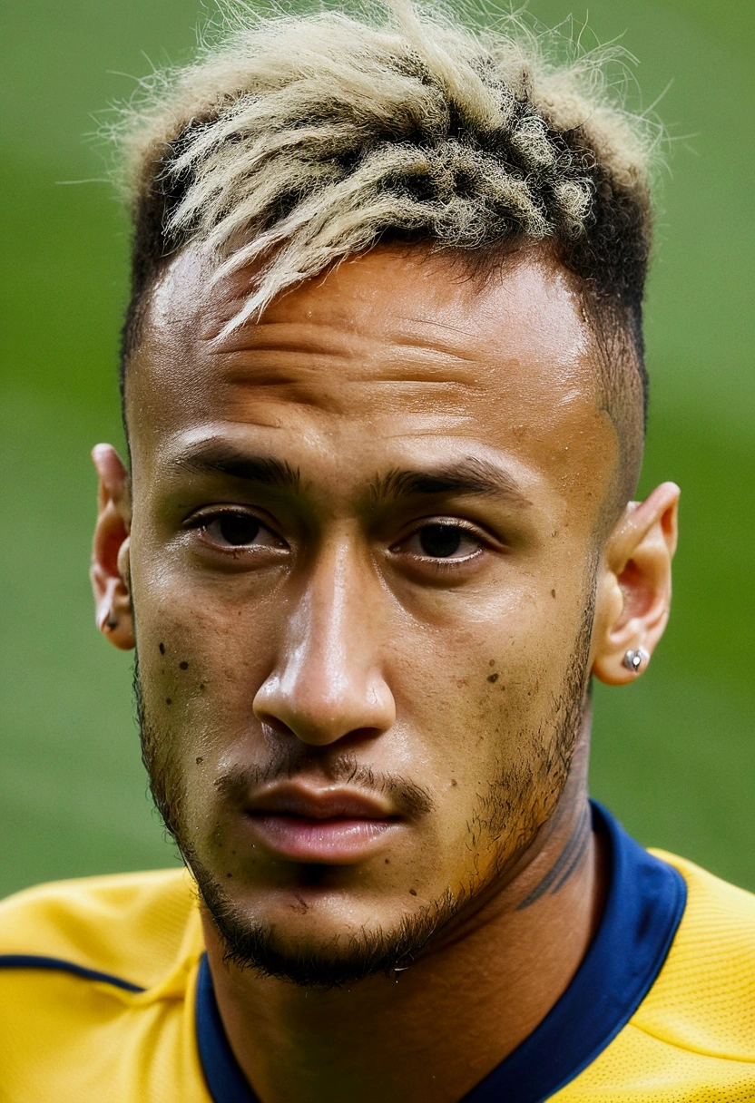 a fish with Neymar's face