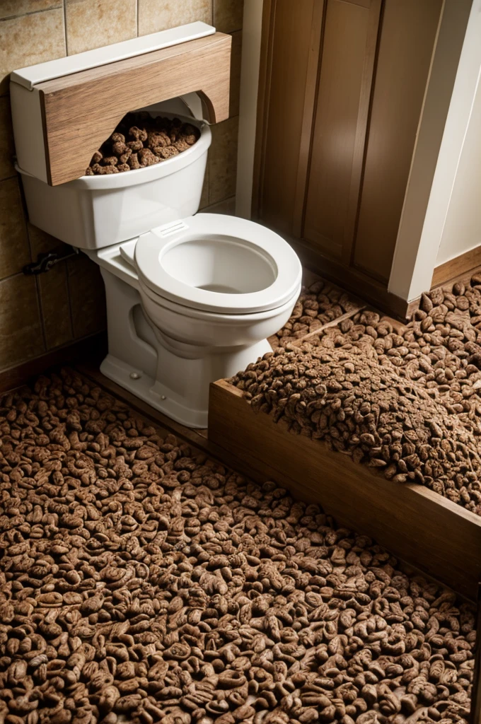 A house full of poop