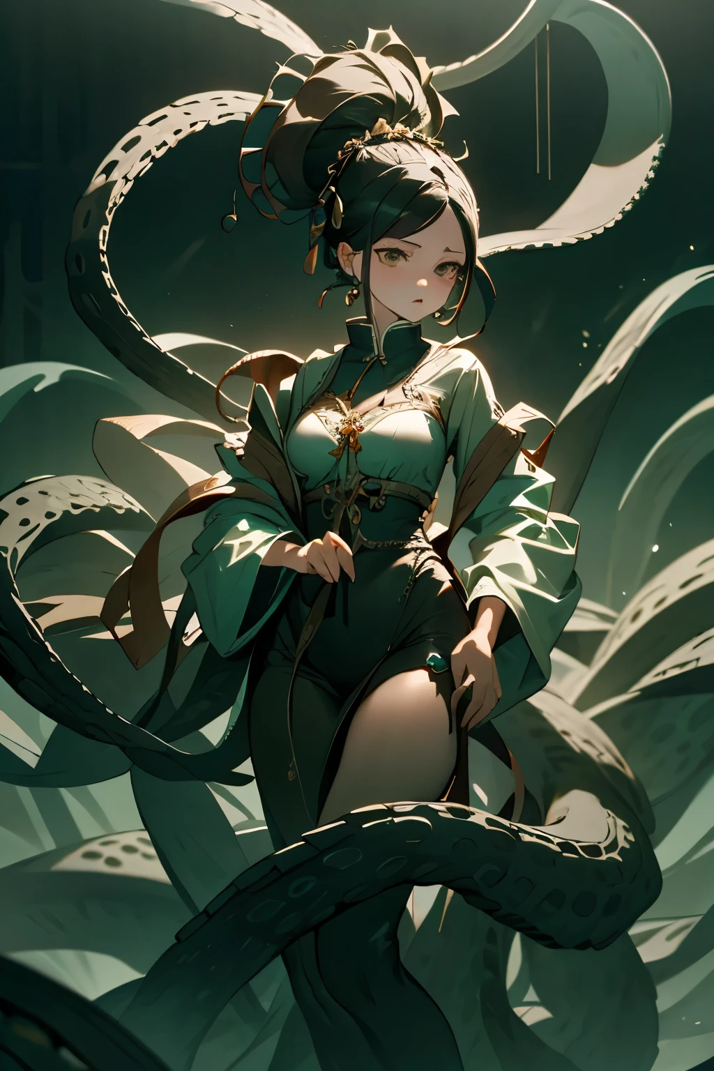  ((best quality)), ((masterpiece)), (detailed), 1 fairy girl, off-shoulder sweater, a fairy, fairy girl, winged pixie girl, girl fairy, various different types of insect wings, small breasts, NSFW，Covered with tentacles, encoiled by tentacles, Tentacles around the body, many tentacles, captured by tentacles, bound by tentacles, trapped by tentacles, Fine details，Tentacled，Tied with tentacles, roaming tentacles, drooling，Crying，horrified expression, panic, fight for survival, Detailed body，Full limbs，NSFW, being pulled into a flower, wild environment, jungle, terrifying floral environment, horrific nature, predatory flora, fairy catcher, fairy trapper, fairy catcher plant, fairy trapper-plant, fairy catcher flower, fairy trapper-flower inspired by carnivorous plants; a plant occupying the equivelant evolutionary niche as a spider would 