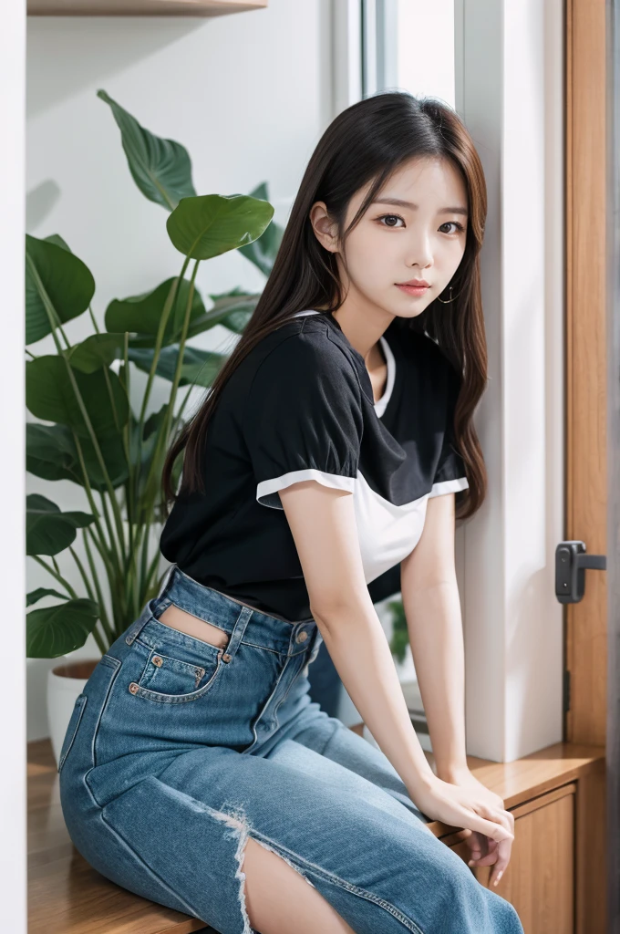 Korean women's skirts、I want to be defeated
