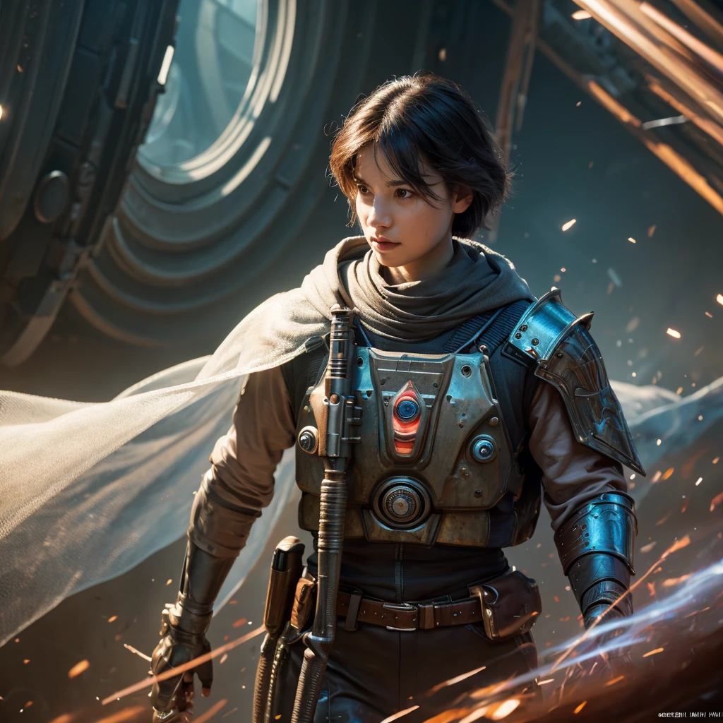 modelshoot style, (extremely detailed CG unity 8k wallpaper), full shot body photo of the most beautiful artwork in the world, cloak armor, professional majestic oil painting by Ed Blinkey, Atey Ghailan, Studio Ghibli, by Jeremy Mann, Greg Manchess, Antonio Moro, trending on ArtStation, trending on CGSociety, Intricate, High Detail, Sharp focus, dramatic, photorealistic painting art by midjourney and greg rutkowski