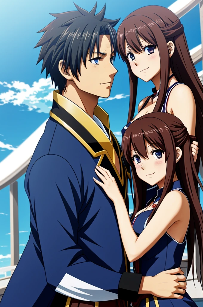 Yamato ship but anime characters