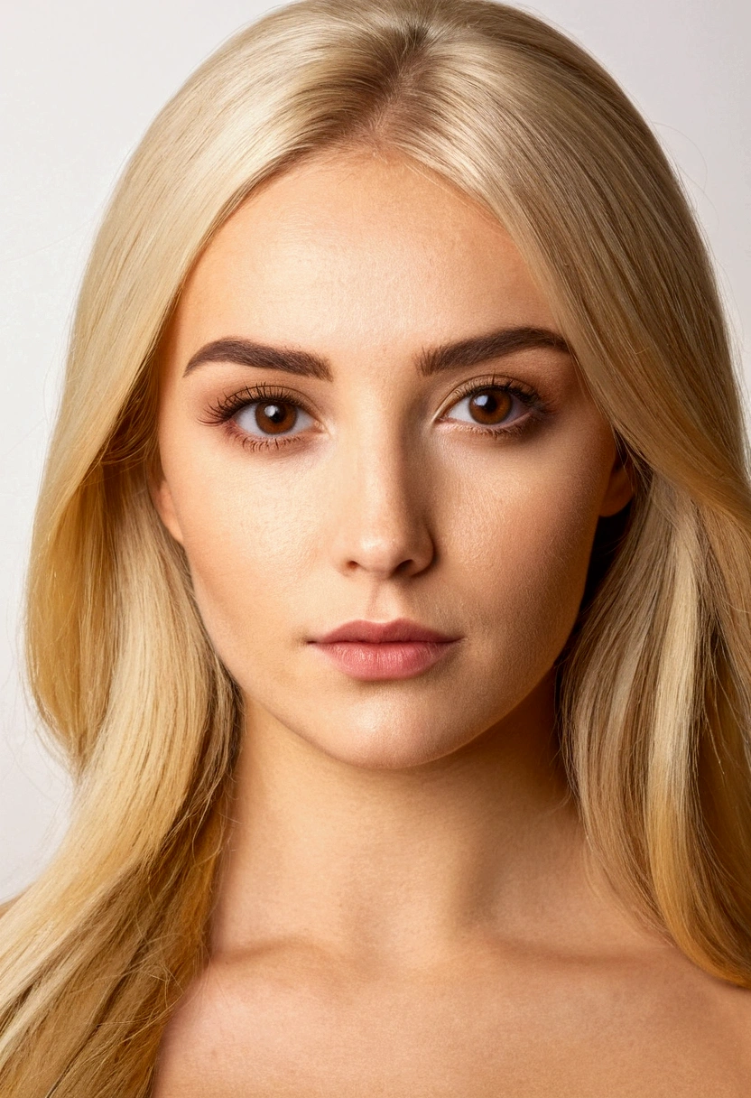 Blondies girl Talking a naked with brown eyes irish type