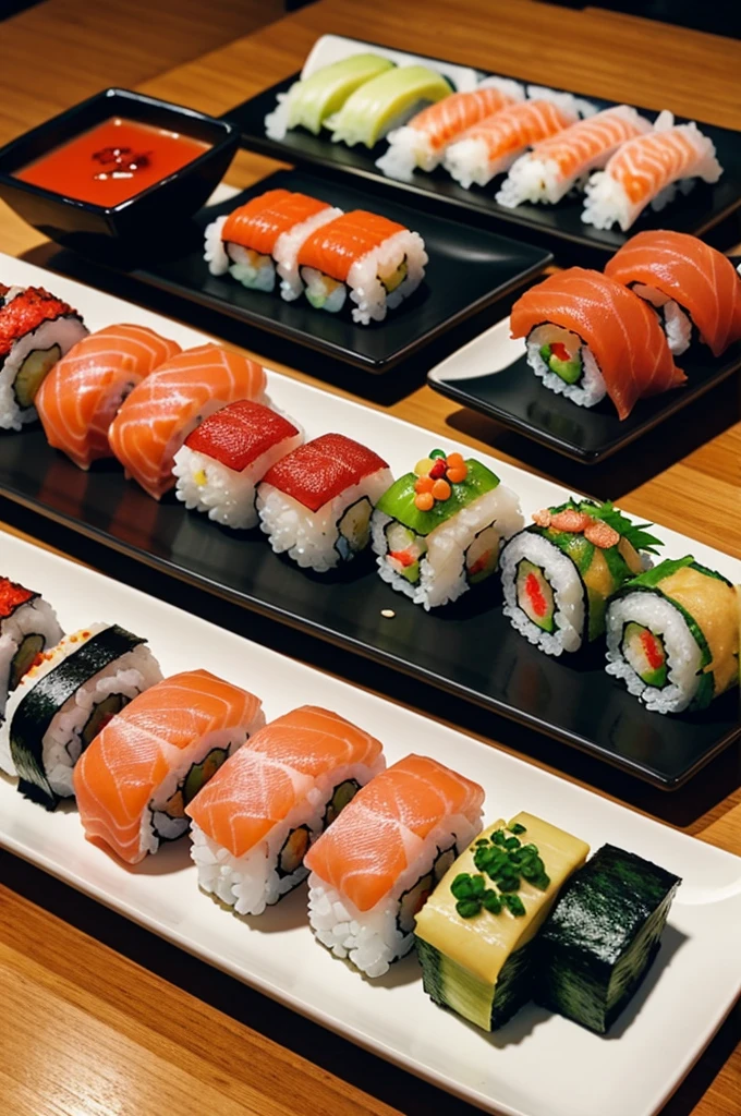 World and sushi