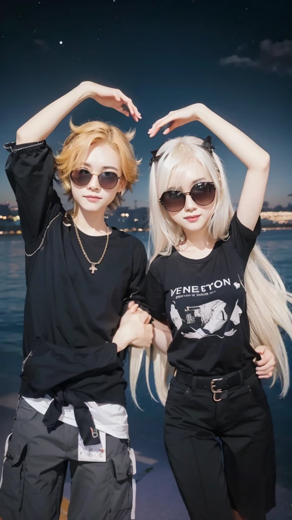 Good friends couple、They seem to get along very well、Top image quality、BEST Quality、