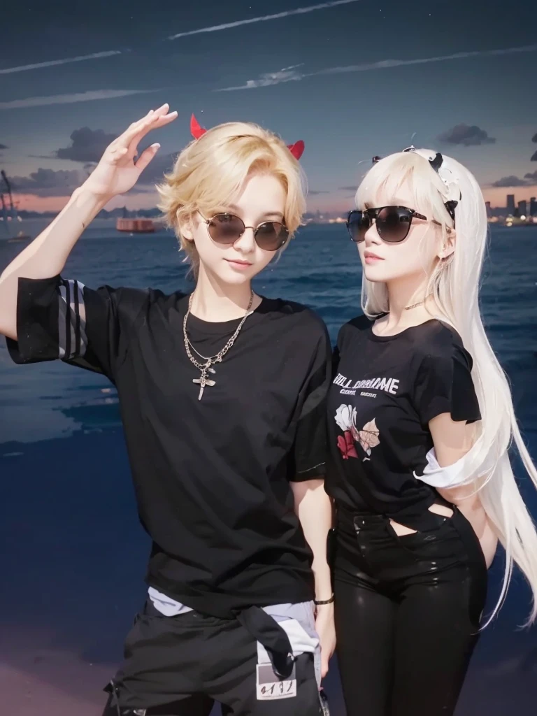 Good friends couple、They seem to get along very well、Top image quality、BEST Quality、