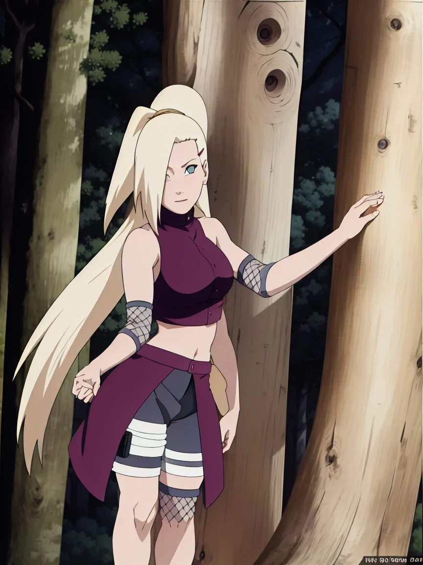 Ino Yamanaka, Big tits, charming,((( bare,wide hips,abdomen,sexy ,Sharp picture,On the tree,NSTDA., semi-naked,Clear eyes,full body,sleep,In dense forests.,open shirt,nipple))), blushing, cowboy shoot, Extraordinarily detailed face, sunny day, Daytime, upper body view, anime style, alone,in detail, Blonde, (Focus on the face), ((One eye is covered with fur., Hair over the eyes)), Medium bust, ปุ่มabdomen, sexually aroused, Thick arms, (off shoulder, Broad shoulders, curved body), hidden eyes, smile, open mouth, very happy, high, Hair clips, Looks sharp, Sharp face, Sharp eyes, cool colors, (sexually aroused),((full body))