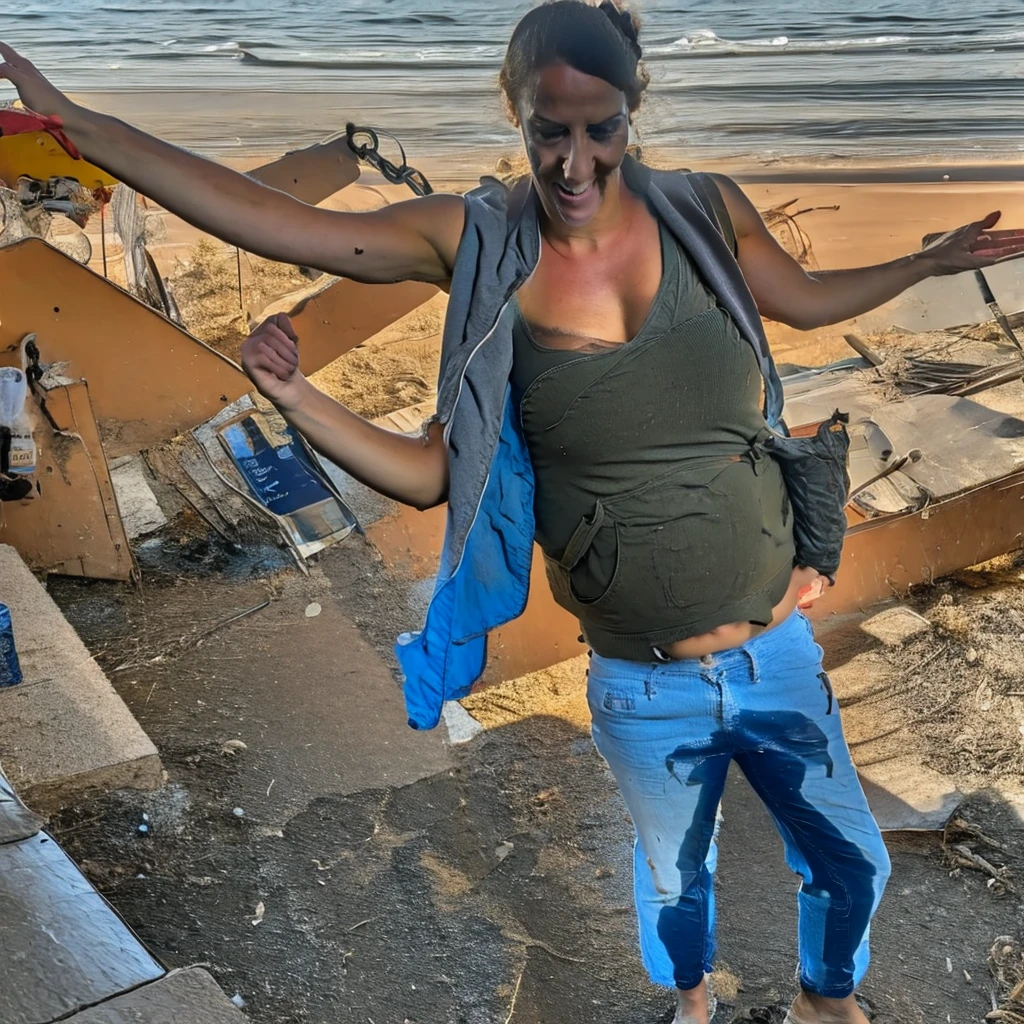 Beach bomber from fortnite pees jer pants