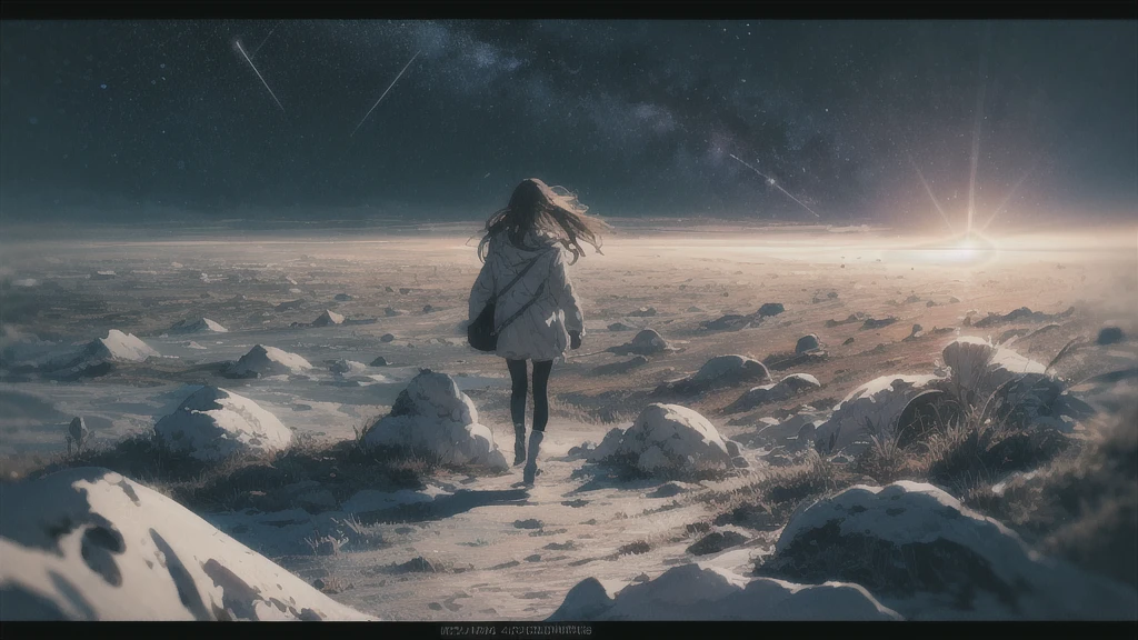 lonely night, Absurd, High resolution, Super detailed, (One girl:1.3),
Break Lomography, Analogue photography, Vibrant colors, Soft Focus, Light leakage, Dreamy atmosphere, Experimental charm, Nostalgic Charm BREAK Color Field Painting, large colored bands, abstract expressionism, Bold colors, Emotional impact, Atmospheric Depth, Minimalist Approach BREAK
, Space Exploration, Celestial Bodies, Astronomical phenomena, Scientific discoveries, otherworldly wonders