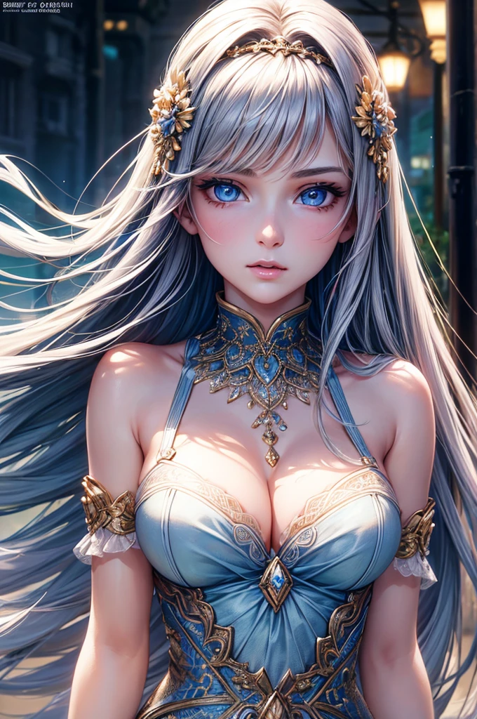 high quality, best quality, Realistic, original photo, actual, Ultra-realistic 8K CG, Super detailed, HD, masterpiece, 1 girl, 18歲ols, female beautiful face, soft face, elegant, long hair, blue eyes, Light blue eyes, close up, intricate details, Detailed texture, Exquisite details, front face , female natural body, Sexy, Very beautiful young female face,