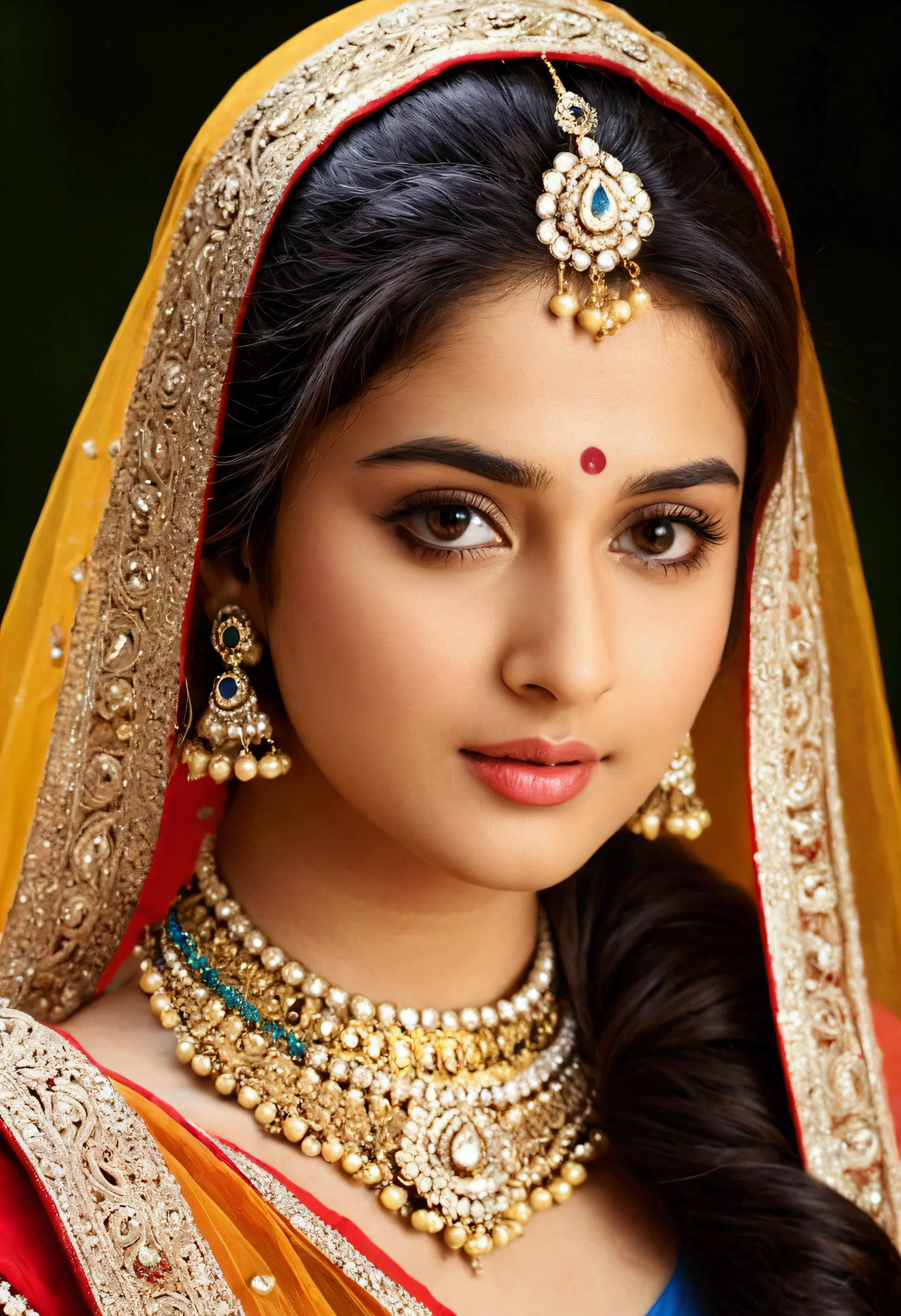 Create a cute hot and beautiful girl looks like janvhi kapoor which look real with high quality looks indian