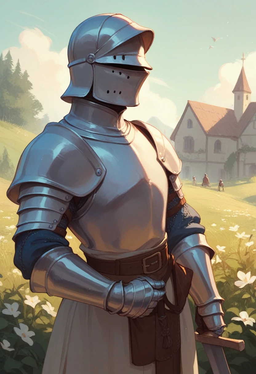 medieval private quarters of a knight