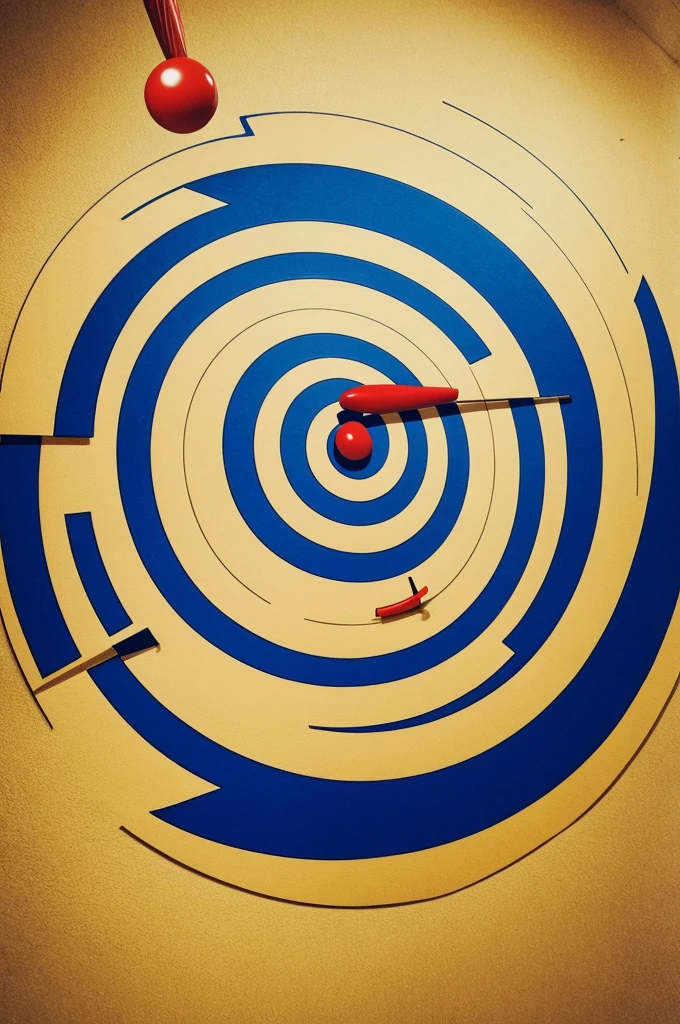 Cartoon bullseye