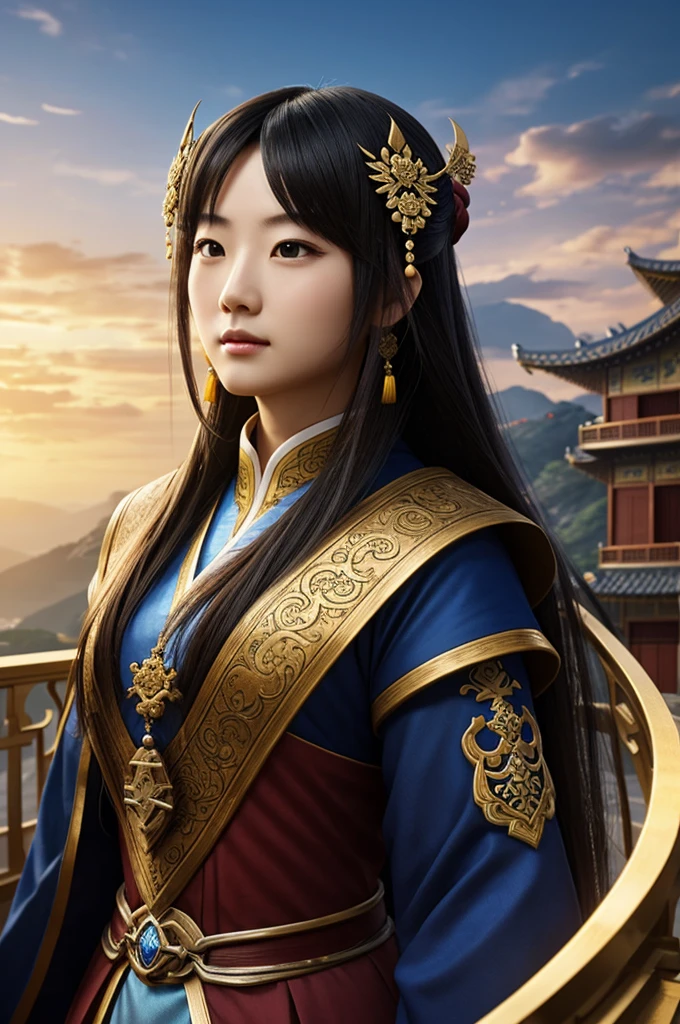 Create Qing Yi from the story of a perfect world.