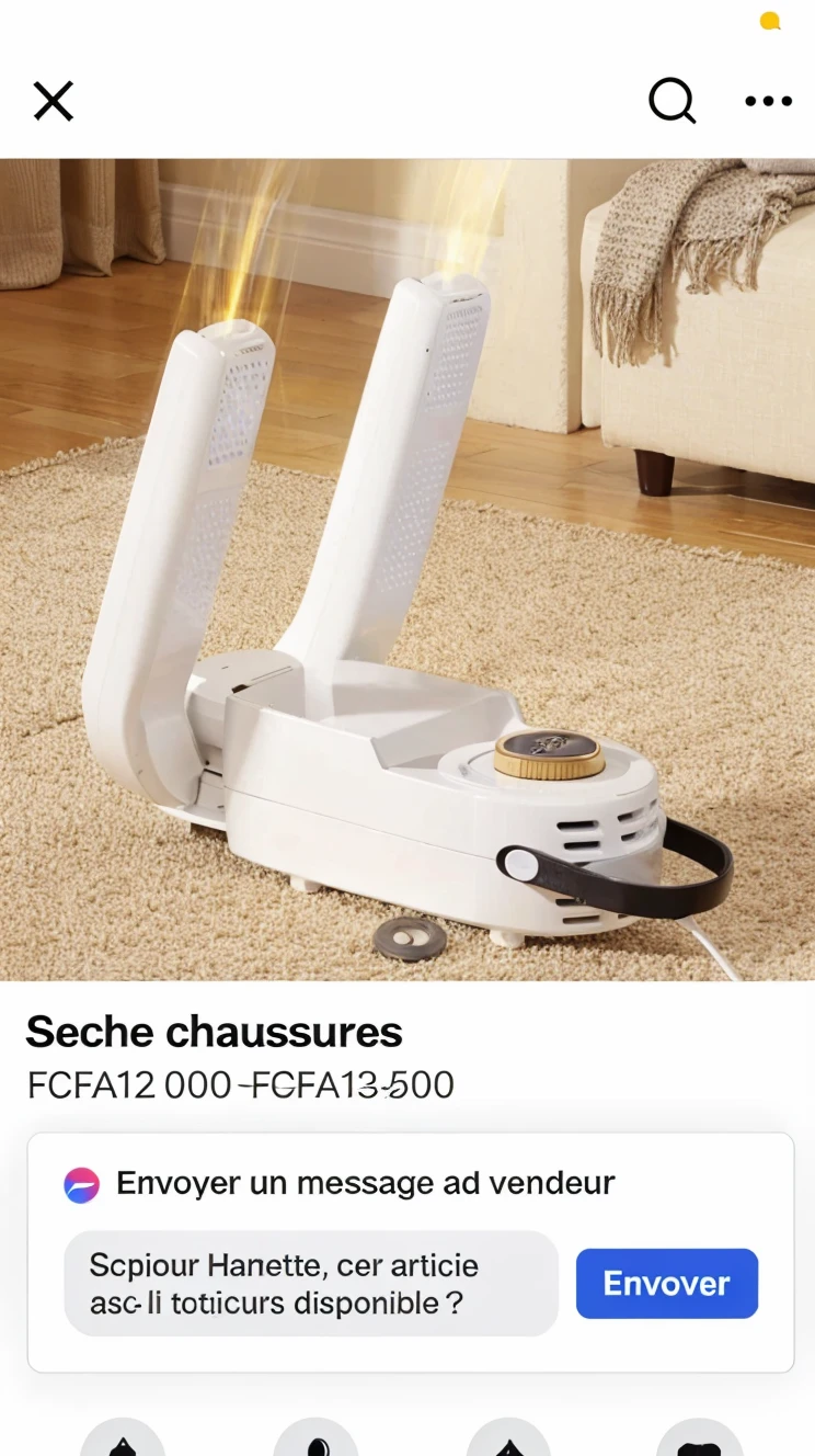 Electric shoe dryer