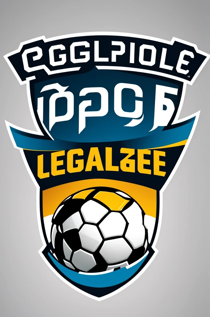 Create a logo for a soccer league called pzo League 