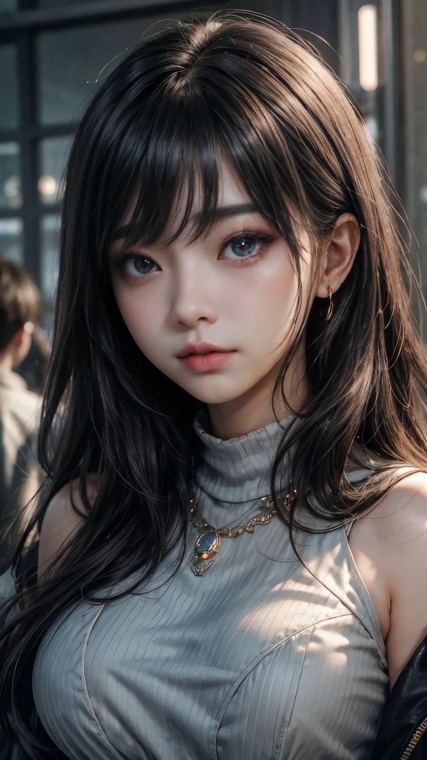 (最高qualityのディテール)、Realistic、8K Ultra HD、High resolution、(One Girl:1.2),(Fatal Beauty,Attractive beauty) ,(A supple and powerful physique),(Sensual charm),(Mysterious charm:1.1),(Captivating silhouette),The 超detailedな、高qualityのテクスチャ、複雑なdetailed、detailed、非常にdetailedなCG、高qualityの影、detailed 美しく繊細な顔、detailed 美しく繊細な目、Written boundary depth、Ray Tracing、20th Generation、Cute K-Pop Girls、(The Face of Ulzan in Korea)、Thin face、(Urzan-6500-v1.1:0.6)、PurerosFace_v1、Glowing Eyes、Perfect body、 Viewer Display、(最高qualityのディテール:1.2)、Realistic、8K Ultra HD、High resolution、Woman close up， realistic girl rendering, 8k artistic german bokeh, Enchanting girl, Real Girls, Gurwitz, Gurwitz-style artwork, Girl Roleplay, Realistic 3D style, cgstation Popular Topics,, 8K Portrait Rendering,（truth，truth：1.4），(Sparkling eyes girl:1.2)、The 超detailedな、高qualityのテクスチャ、複雑なdetailed、detailed、非常にdetailedなCG、高qualityの影、detailed 美しく繊細な顔、detailed 美しく繊細な目、Written boundary depth、Ray Tracing、20th Generation、Cute K-Pop Girls、(The Face of Ulzan in Korea)、Thin face、(Urzan-6500-v1.1:0.6)、cheek、Glossy Lips、、High resolution, Best image quality, 最高quality, Realistic, 超detailedな, Photorealistic, 4K 8K Ultra HD Full Color RAW Photos, Fujifilm(Medium format), Hasselblad, Carl Zeiss, Incredible dynamic range photography(utility_art：Smooth-768:1.1),High resolution, High pixel count, 明確なdetailed, Clear images, Natural color reproduction, Noise Reduction, High fidelity, quality, Software Improvements, Upscaling, Optimized Algorithms, Professional-level retouching,

1. Oversized coat:

The coat is、Choose an oversized design that covers from shoulders to knees.。Color is classic navy or black、or warm khaki or beige, wait.、Choose colors that match the season。
2. Knitted sweater or turtleneck:

To protect yourself from the cold、Knitted sweater or turtleneckを選択してください。Match the texture and color of the knit to the coat.。
3. Wide leg pants:

For pants, Choose a wide-leg design、Combines ease of movement and style。Denim in dark tones or black trousers will look good.。
4. Knee-high boots:

What is included in an oversized coat、足首からふくらはぎまでカバーするKnee-high bootsとの組み合わせ。Boots are black or dark brown and chic.、Gives a stylish impression。
5. accessories:

シンプルなゴールドまたはシルバーのaccessoriesを選択してください、Add elegance to your outfit。for example、Long necklaces and large earrings are recommended.。
6. Handbags:

Handbags、Choose a color that matches the tone of your outfit.。Shoulder bags and tote bags are convenient and stylish。
7. Compensateと髪型:

Compensate, Choose natural colors that flatter your skin。Wavy Hair、By creating loose curls、Appeal to softness。
