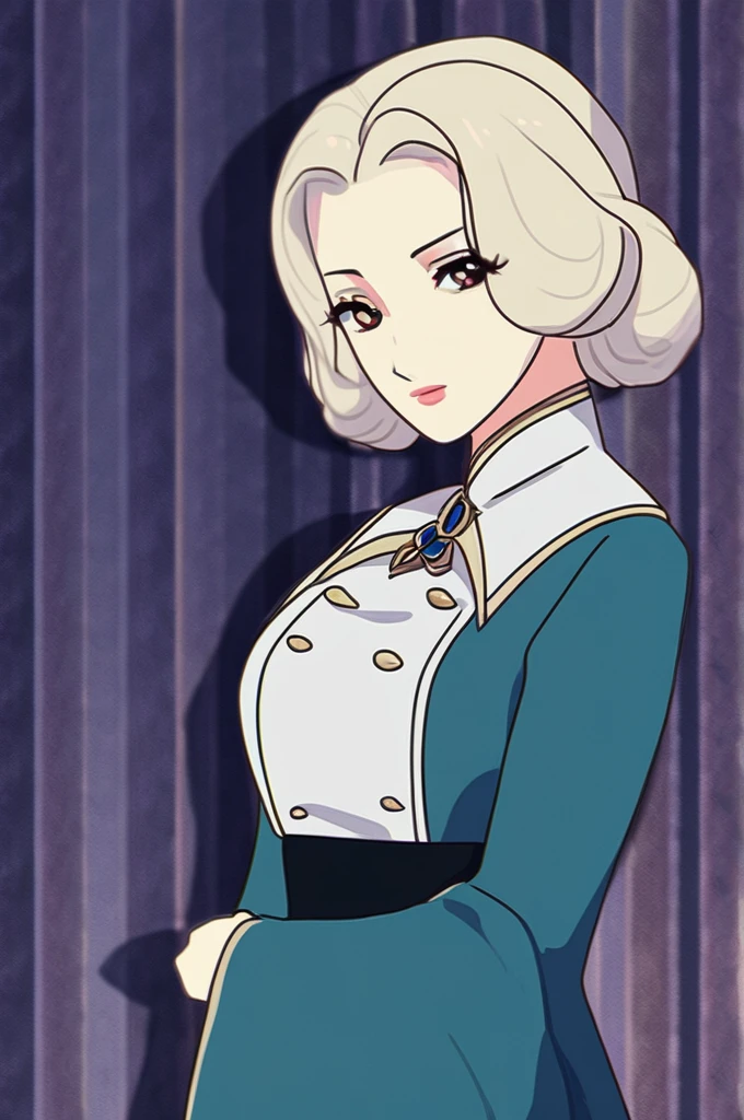 ((Лучшее качество)), ((шедевр)), (подробный), Draw a milf in anime style