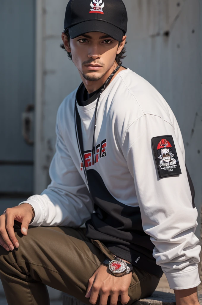 Frere Fire style character with the cap