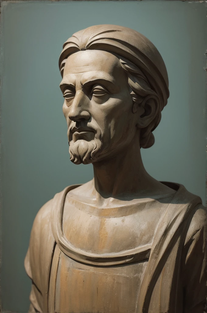 Philosopher in a square