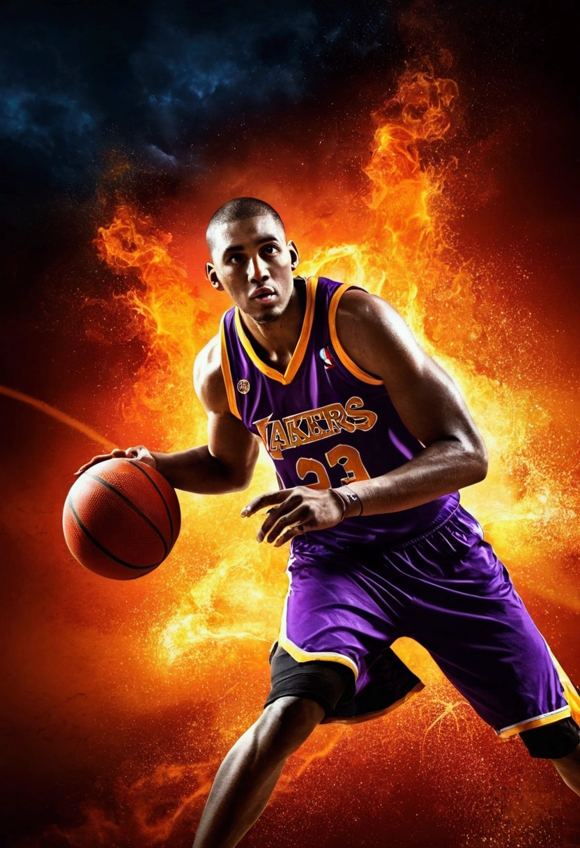 create a basketball wallpaper