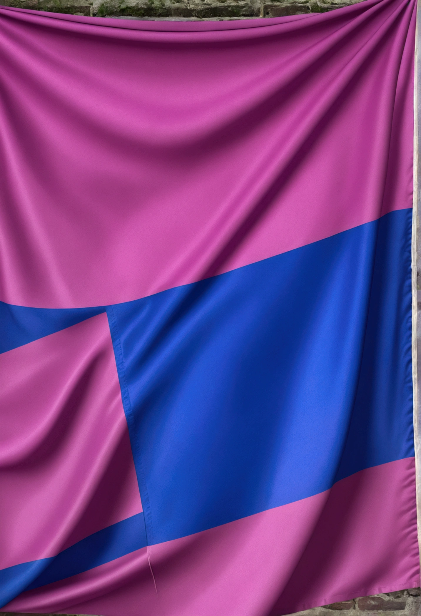 Realistic Bisexual Flag