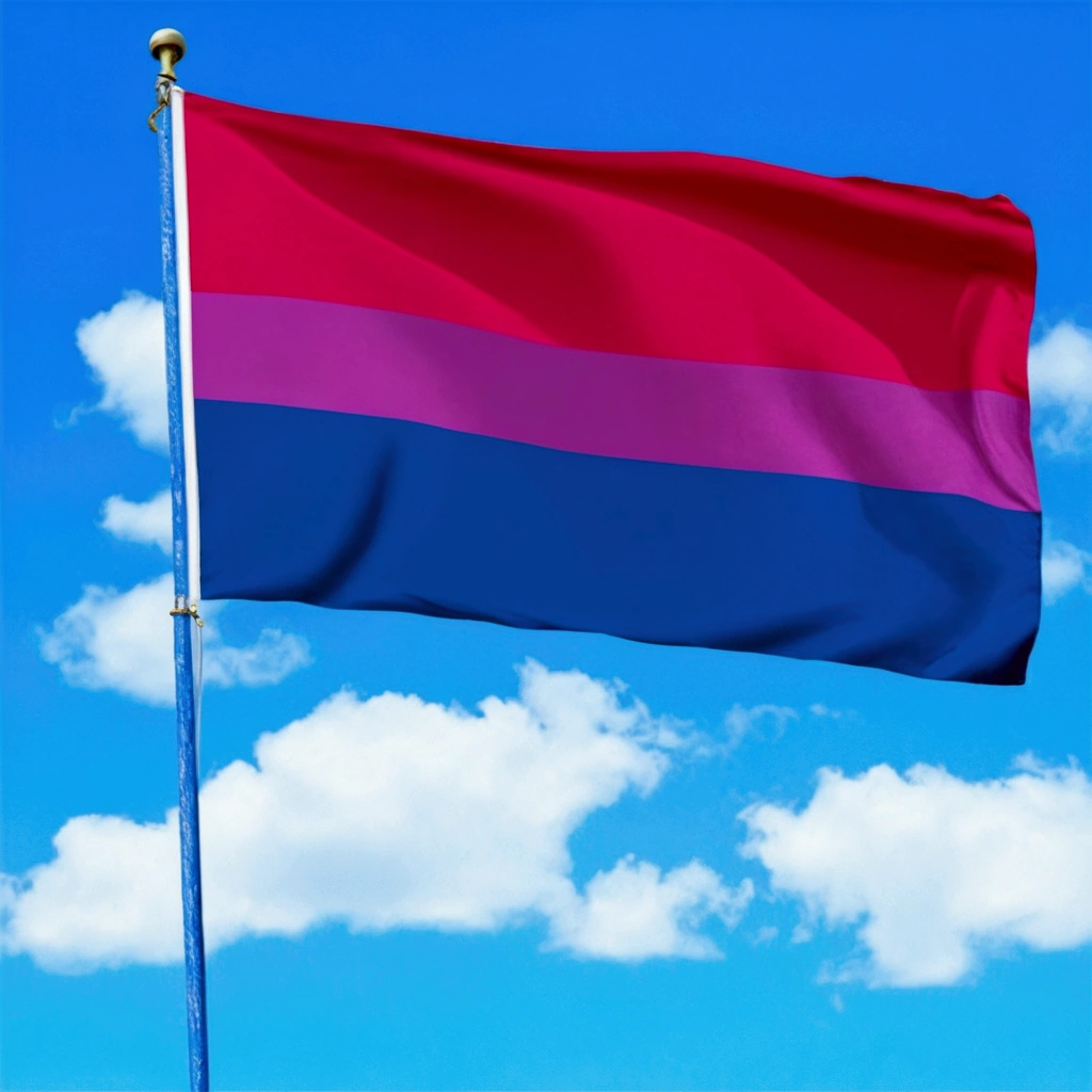 Bisexual flag,no back ground