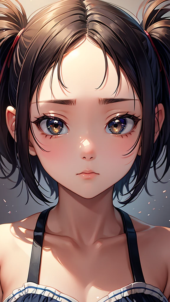 、beautiful girl、Expressionless、face closeup