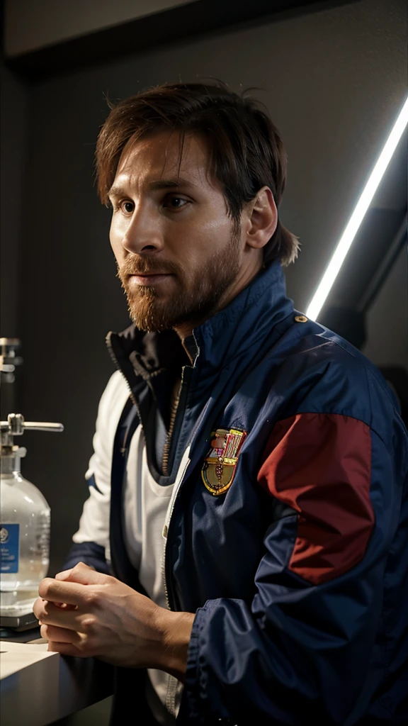 Lionel Messi as Scientist 

