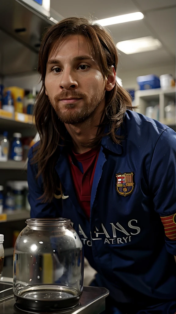Lionel Messi as Scientist 

