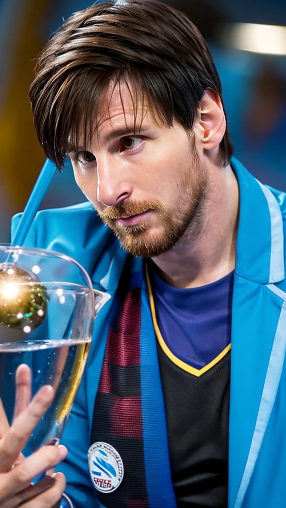 Lionel Messi as Scientist 

