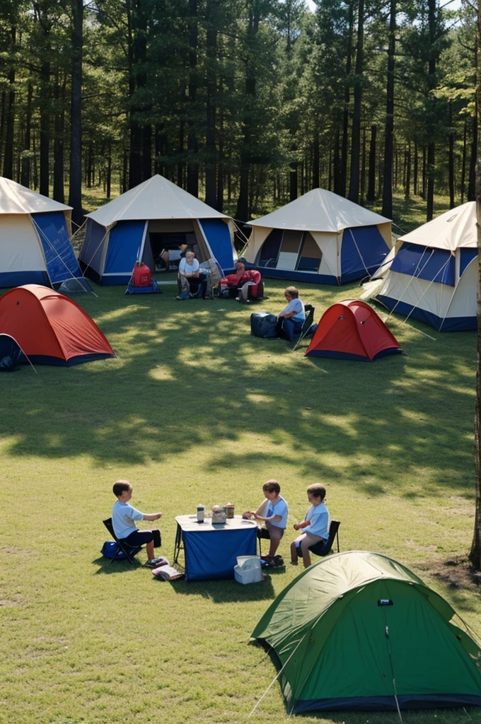 An image saying that there are 4 days left until camp