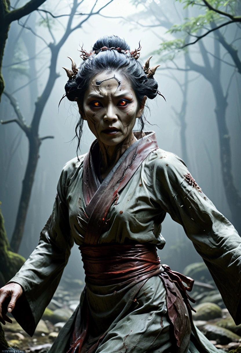 Horror-themed movie stills,、Japanese Nurarihyon