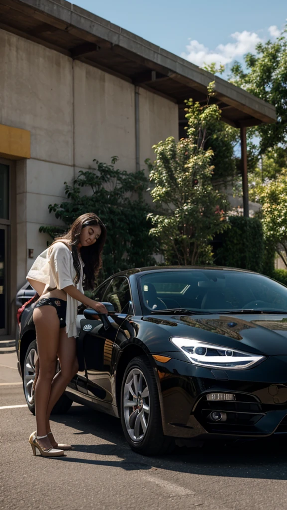 bitcoins, rich car