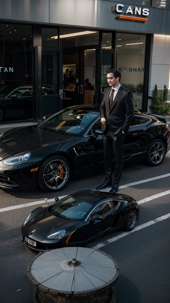 bitcoins, rich car