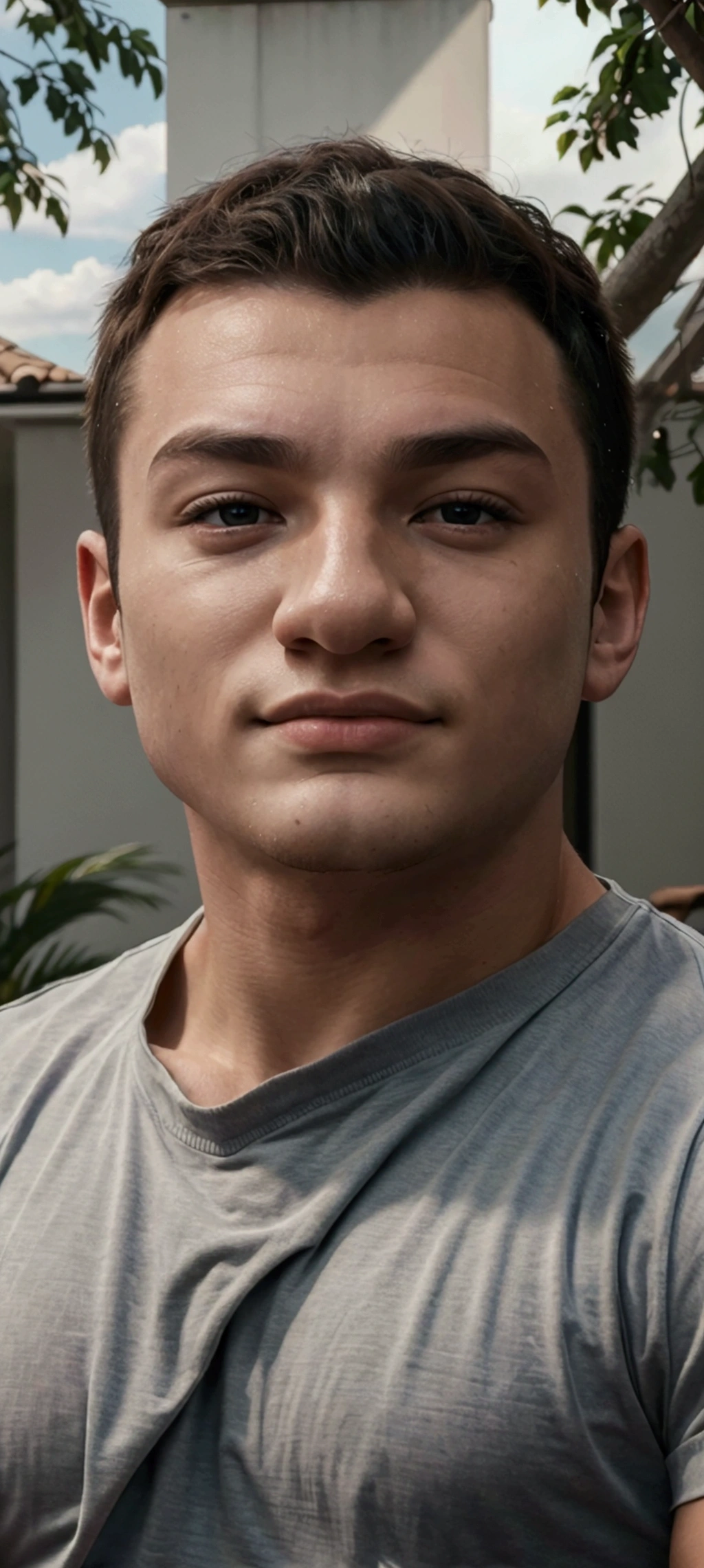 a shirtless boy with big muscles, highly detailed, (best quality,4k,8k,highres,masterpiece:1.2)