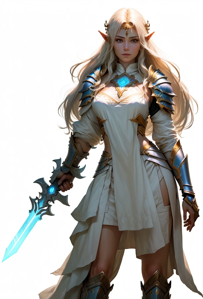 warrior, high sun elf, 