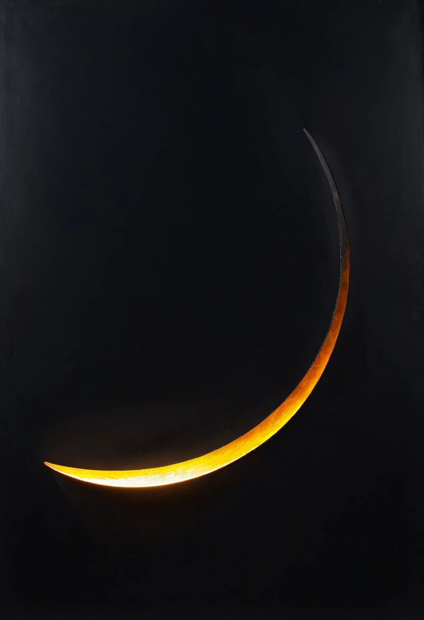 painting of a boomerang, dark atmosphere, cinematic scene, volumetric lights, ultra realistic, in the style of nicola samori