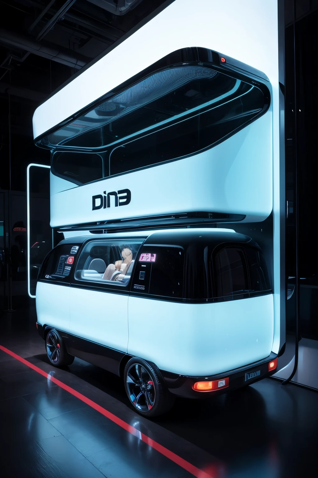 Futuristic Dina truck