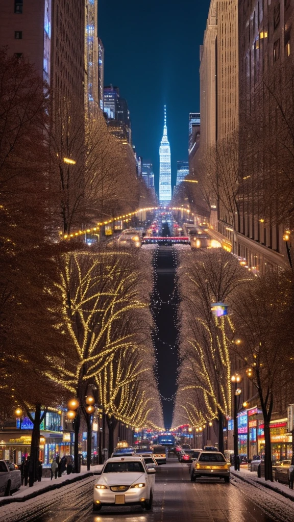 New York City in winter is a breathtaking blend of sparkling lights, bustling crowds, and a festive atmosphere. Picture a scene straight out of "Home Alone 2: Lost in New York." Snow gently falls from the sky, blanketing the city in a soft, white layer that glistens under the streetlights. The air is crisp and chilly, with a hint of holiday spirit filling every corner.
Amidst the iconic sights and sounds of the city, an ice-white limousine is parked majestically outside of the towering Toys "R" Us store. The sleek, polished vehicle stands out against the backdrop of snow-covered sidewalks and busy shoppers hurrying in and out of the famous toy haven. The store's windows are adorned with festive decorations, each more elaborate than the last, creating a sense of wonder and excitement.
In the distance, the grand structure of Madison Square Garden looms, its lights twinkling like stars. The streets below are alive with the clamor of taxis and the chatter of bundled-up pedestrians, their breath visible in the icy air. Everything about this scene— from the elegant limousine to the lively hustle of New Yorkers— encapsulates the magic and vibrancy of the city during the holiday season.
This message has been generated by Nova - download it for free:
https://novaappai.page.link/Jv9nGnppbgEG5f617