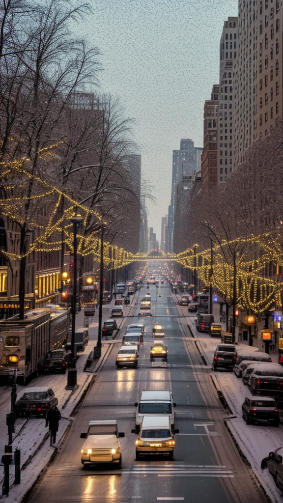 New York City in winter is a breathtaking blend of sparkling lights, bustling crowds, and a festive atmosphere. Picture a scene straight out of "Home Alone 2: Lost in New York." Snow gently falls from the sky, blanketing the city in a soft, white layer that glistens under the streetlights. The air is crisp and chilly, with a hint of holiday spirit filling every corner.
Amidst the iconic sights and sounds of the city, an ice-white limousine is parked majestically outside of the towering Toys "R" Us store. The sleek, polished vehicle stands out against the backdrop of snow-covered sidewalks and busy shoppers hurrying in and out of the famous toy haven. The store's windows are adorned with festive decorations, each more elaborate than the last, creating a sense of wonder and excitement.
In the distance, the grand structure of Madison Square Garden looms, its lights twinkling like stars. The streets below are alive with the clamor of taxis and the chatter of bundled-up pedestrians, their breath visible in the icy air. Everything about this scene— from the elegant limousine to the lively hustle of New Yorkers— encapsulates the magic and vibrancy of the city during the holiday season.
This message has been generated by Nova - download it for free:
https://novaappai.page.link/Jv9nGnppbgEG5f617