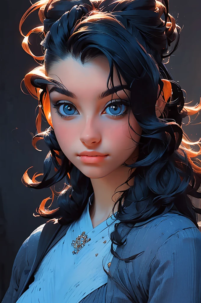 (highres,masterpiece:1.2),(realistic:1.37)"(best quality, highres, ultra-detailed, realistic),beautiful 19th-century portrait of a 16-year-old French ballet dancer, (She is half French and half Japanese, and is a stunning beauty with dark blue eyes and a high nose:1.1), elaborate ballet costume, detailed facial features, long graceful neck, flowing locks of hair, poised and elegant posture, soft and delicate lighting, classic oil painting medium, vibrant colors, subtle background with floral motifs", dreamy atmosphere, Surrealism,mystical aura