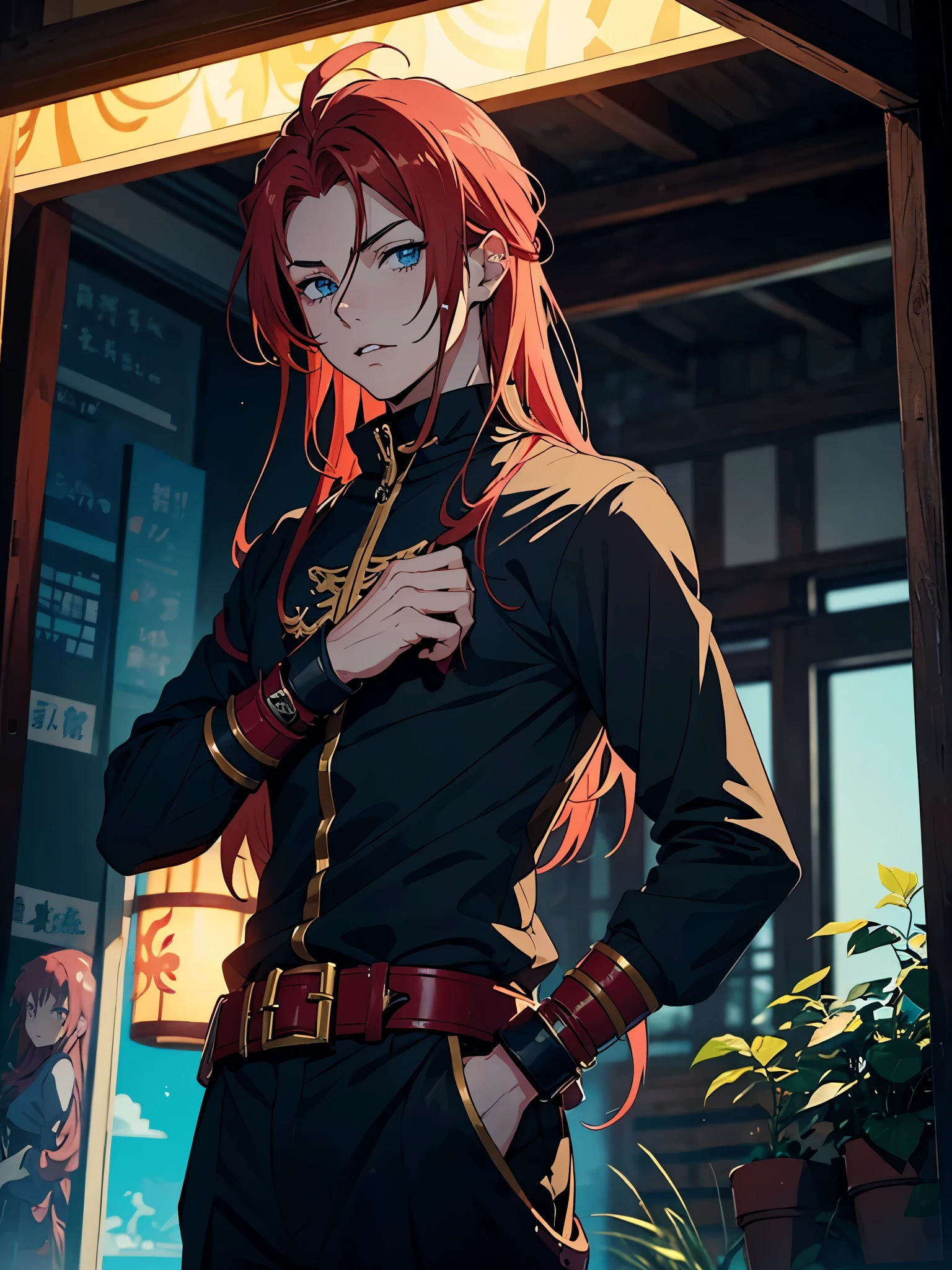 Boy. Male. Männlich. 2D. Mehr anime. Kindlicher. All golden. Hot bondage. Blue Lipstick. With mohnblume. More anime. 2d. Glow. Red hair. More anime. male. Long hair. long red hair. boy, vikings. red hair. blue eyes. 火.