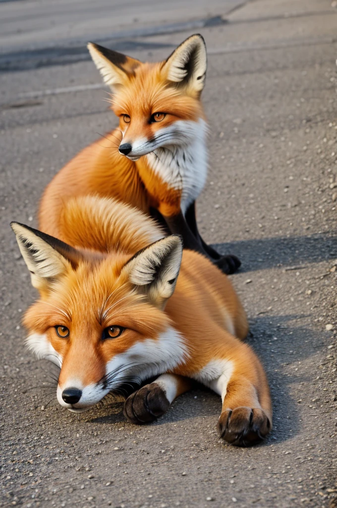 cartoon fox 