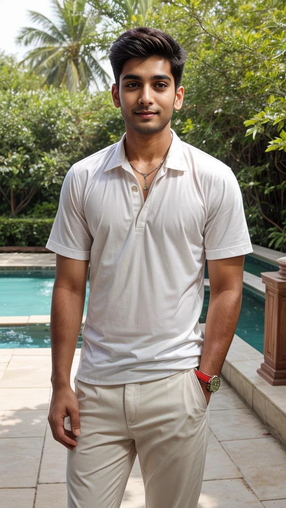 Base model of a cute indian boy, handsome face 