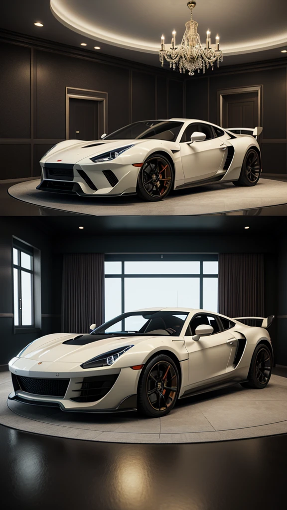 there is a car parked in a large room with a chandelier, sports car in the room, realistic. octane render, hyperealistic octane render, hyper real render, hyper realistic detailed render, 3 d hyper realistic render, photorealistic cinematic render, unreal engine realistic render, photo realistic octane render, hyper realistic 3 d render, ( octane render ), high quality 3 d render
2
there is a car parked in a large room with a chandelier, a 3D render inspired by Thomas Häfner, pexels contest winner, conceptual art, sports car in the room, realistic. octane render, hyperealistic octane render, hyper real render, hyper realistic detailed render, 3 d hyper realistic render, photorealistic cinematic render, photo realistic octane render
