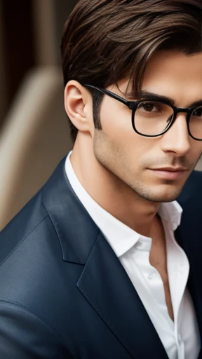 A perfect man Akiva focus on the face