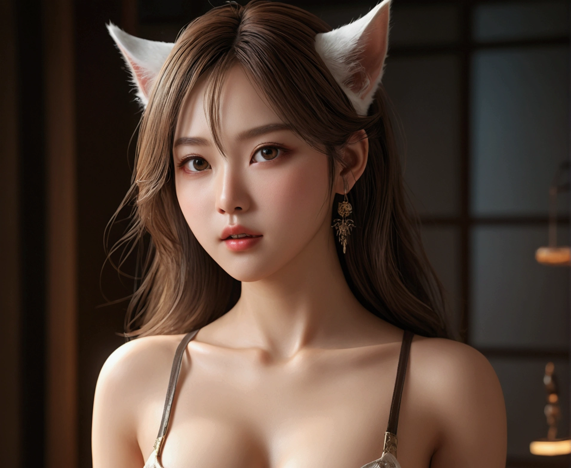 8k,The Captured Devil,凶悪なangerの表情,Perfect Anatomy,charm,Volume measurement,Body balance,Digital single-lens reflex camera, Soft lighting, Detailed Background, Written boundary depth, Volumetric lighting, Sharp focus, Absurd, Realistic proportions, Excellent anatomy, (Realistic, 超Realistic:1.4), 16k hdr, dawn,High resolution,super Realistic 肌,super beautiful expression,Fantasy art,Character Art,Wind effects:1.9、Cloud Effect:1.2、Full Rendering、プロ品質のHigh resolution、Perfect contrast、Perfect lighting、Perfect composition、Perfect Skin、Perfect Fingers、Perfect breasts、Perfect Hair、Perfect Face、Realistic facial features,Highest quality,Slim figure,Perfect body line,Perfect hand shape,Anatomical Body Balance,Highly detailed face,Highly detailed eyes,Beautiful Lips,Excellent light particles,Cinema Lighting,Devil makeup,超High resolution,Ultra-Realistic Skin,strong and well-tempered body,Cat'The vertically split eyes shine,anger,anger,rage,Catのポーズ,