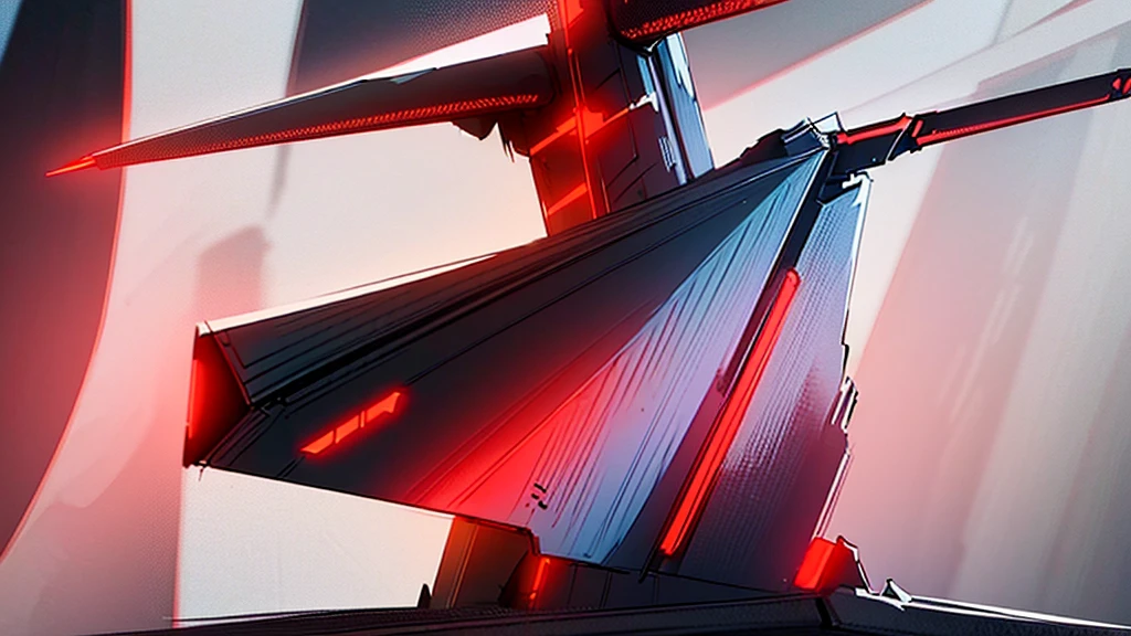 a banner for twitch with seax in a cyberpunk style with red, white, and black colors, prime and elegant look, more premium, without curves, and more intimidating