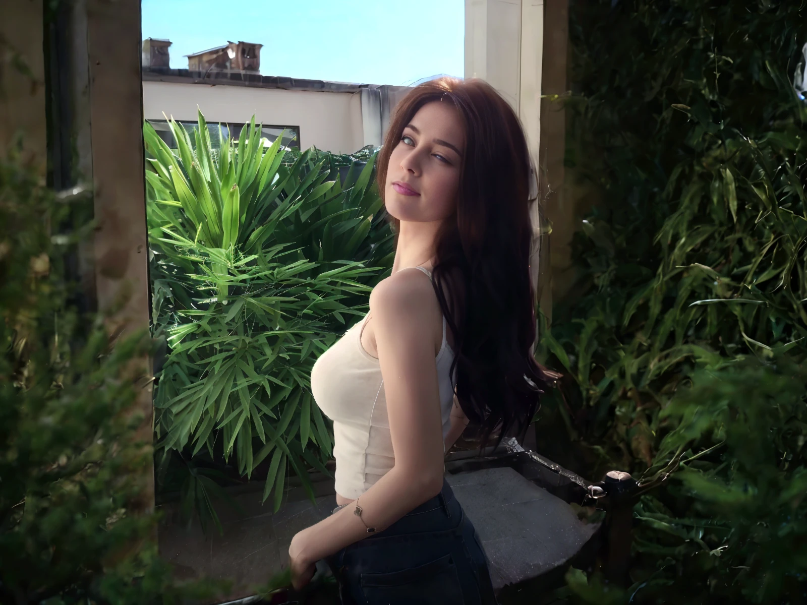 Naked full body, Toples, boobs, dark nipple, ultra detailed skin, ultra photorealistic